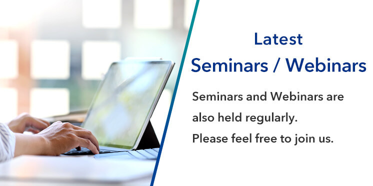 Latest Seminars / Webinars