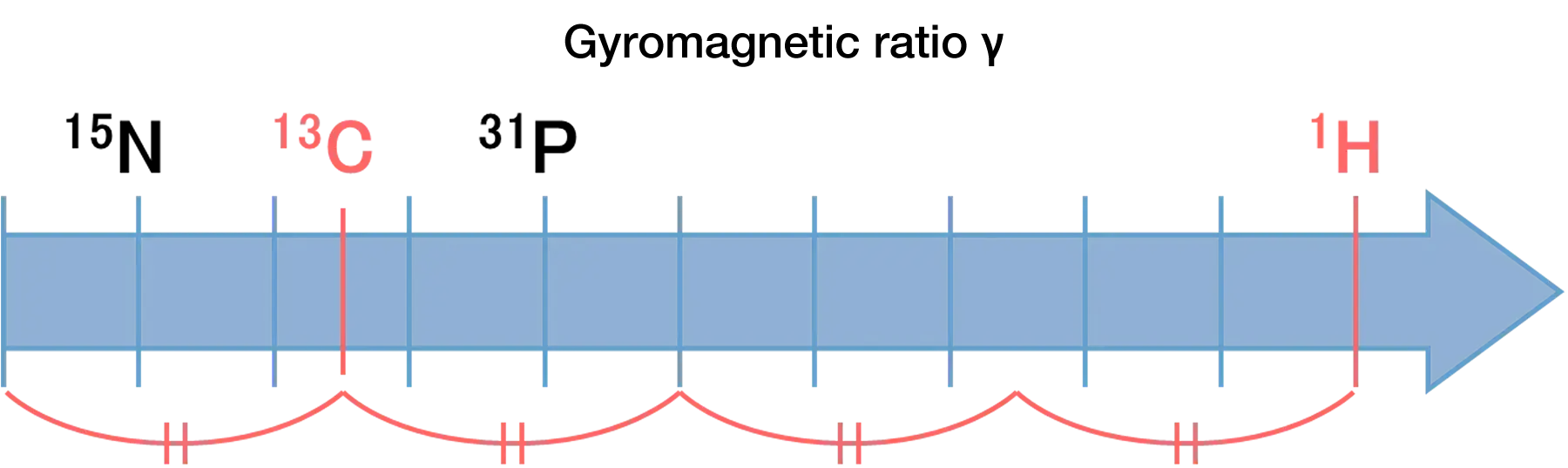 Gyromagnetic ratio γ
