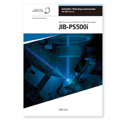 JIB-PS500i FIB-SEM system