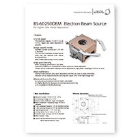 BS-60250DEM Electron Beam Source