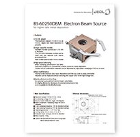 BS-60250DEM 전자빔 소스