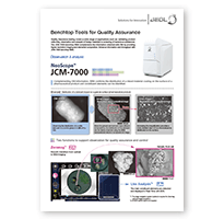 JCM-7000 NeoScope™ Benchtop Tools for Quality Assurance