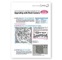 JEM-1400/JEM-1400Plus 플래시 카메라로 업그레이드