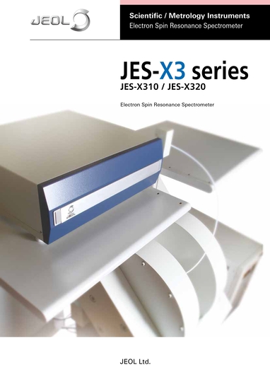 JES-X3 Series Electron Spin Resonance Spectrometer