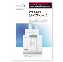 JMS-S3000 SpiralTOF™-plus 2.0 Ultra-High Mass-Resolution MALDI-TOFMS System