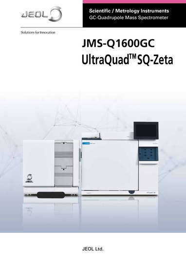 JMS-Q1600GC UltraQuad™ SQ-Zeta Gas Chromatograph Quadrupole Mass Spectrometer