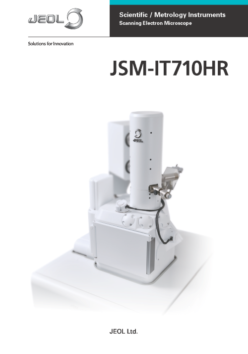 Сканирующий электронный микроскоп JSM-IT710HR