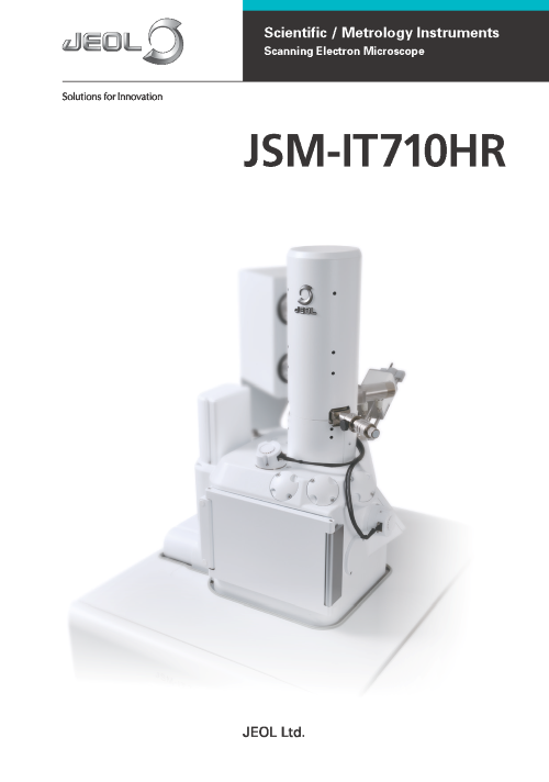 Mikroskop Elektron Pengimbasan JSM-IT710HR