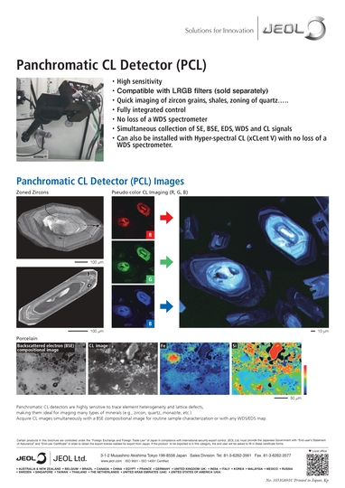 Panchromatic CL Detector (PCL)