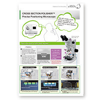 CROSS SECTION POLISHER™ Precise Positioning Microscope