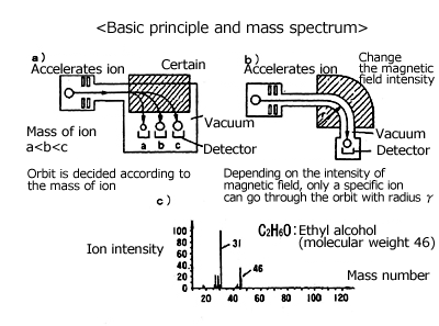 질량 분석기의 원리