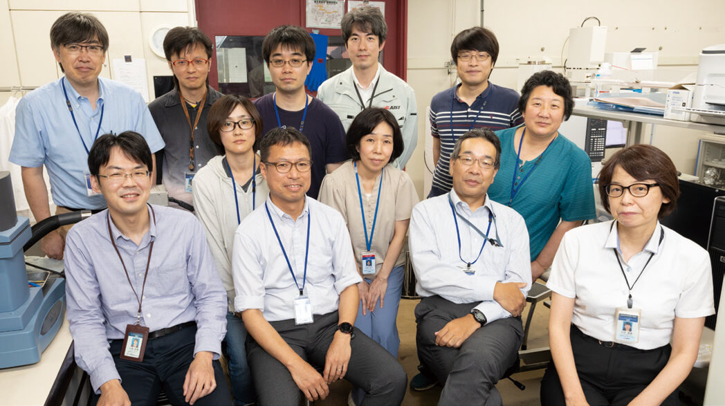Dr. Sato and Members of Polymer Chemistry Group