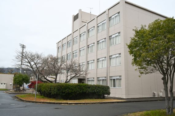 The building where DA-1 was once installed Both exterior and interior appearances have been refurbished