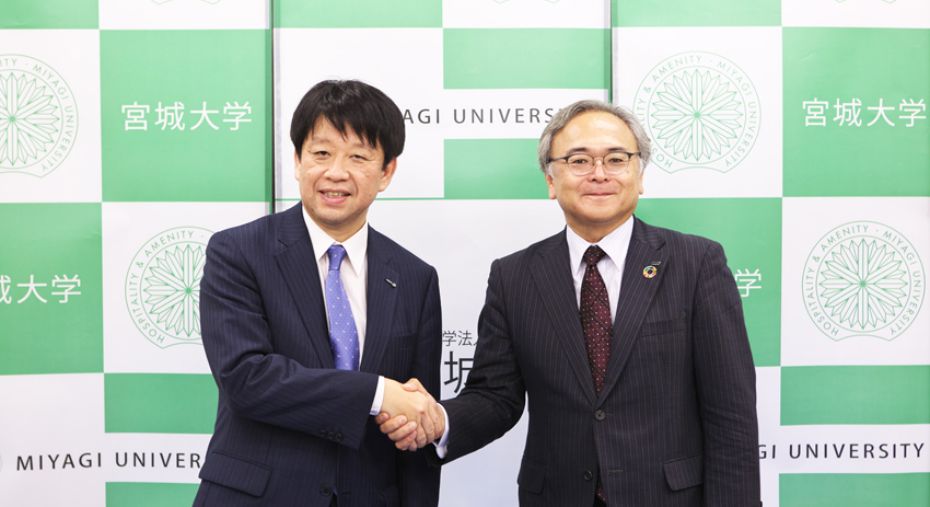 JEOL Ltd.( President & COO: Izumi Oi) and Public University Corporation Miyagi University (Chairman and President: Nobuaki Kawakami)