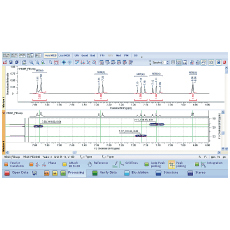NMR spectrum analysis support software 
