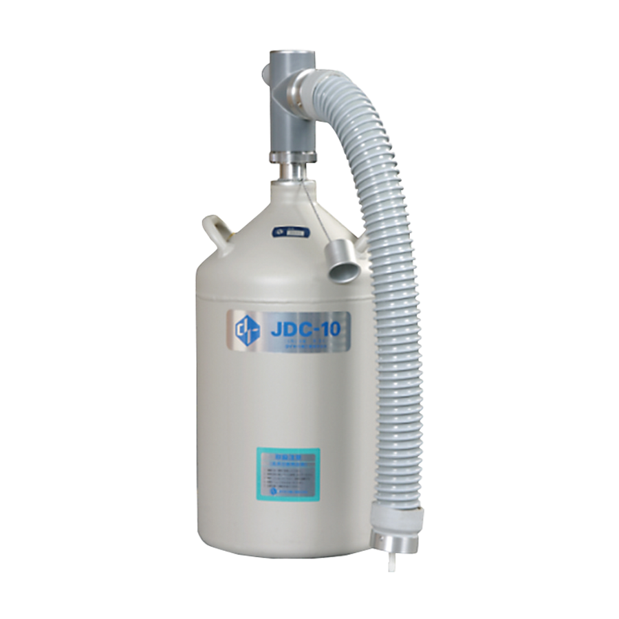10 L liquid nitrogen Dewar vessel