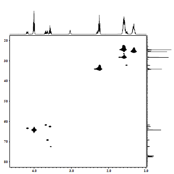 PFG-HSQC Spectrum(4scan)