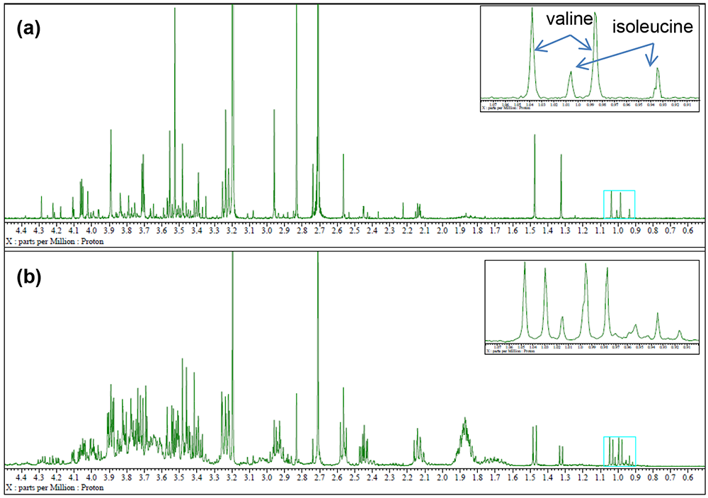 Simplifying 1H-NMR Spectra in NMR Metabolic Profiling