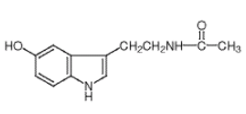 N-アセチルセロトニン C12H14N2O2