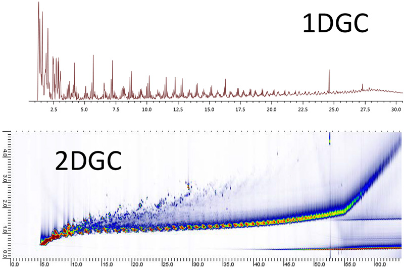 Comparison of the 1DGC and 2DGC TICCs