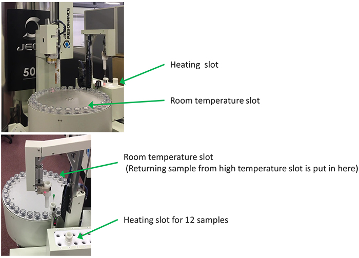 Pre-Heat ASC30: Pre-heating auto sample changer