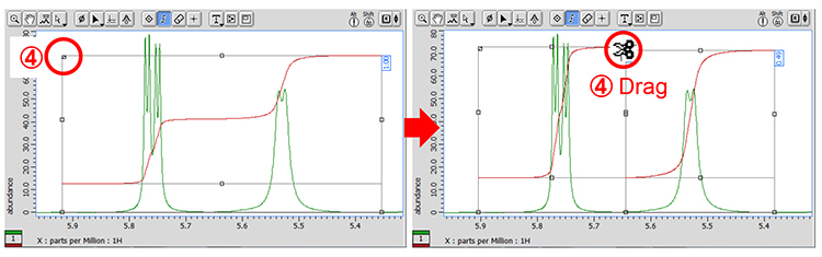 In Delta software, the baseline of integration is constructed automatically.