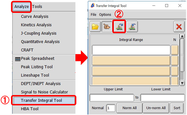 Delta V5.3.1 Transfer Integral Tool