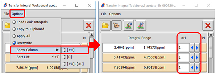 Delta V5.3.1 Transfer Integral Tool