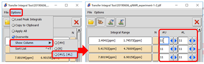 Delta V5.3.1 Transfer Integral Tool