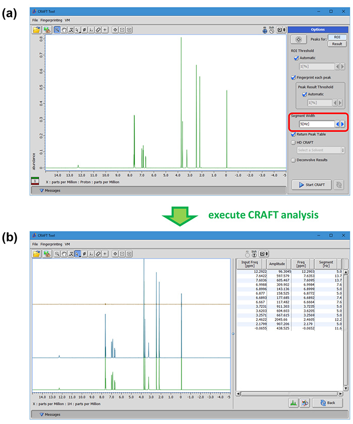 Figure 4. User interface of CRAFT for Delta Ver. 1.1.