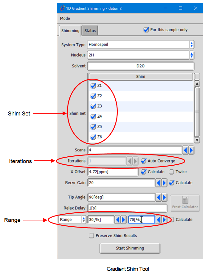 Gradient Shim Tool