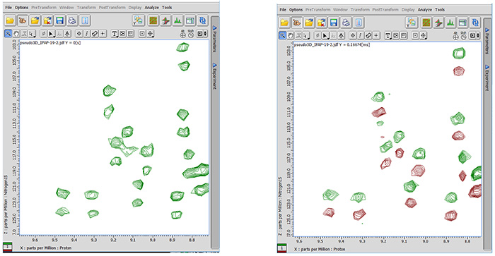 Implementation of interleaved mode using pseudo3D experiment