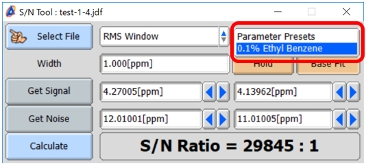 Parameter Presets