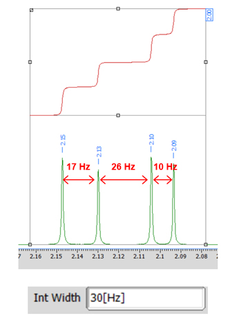 ความกว้าง Int ตั้งค่าเป็น 30 Hz